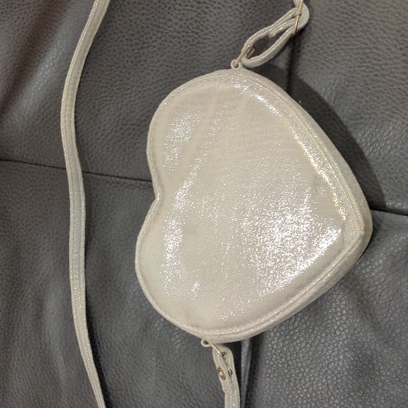 🦩Angel's heart shape flamingo glitter girls handbag❤️ - Picture 2 of 4